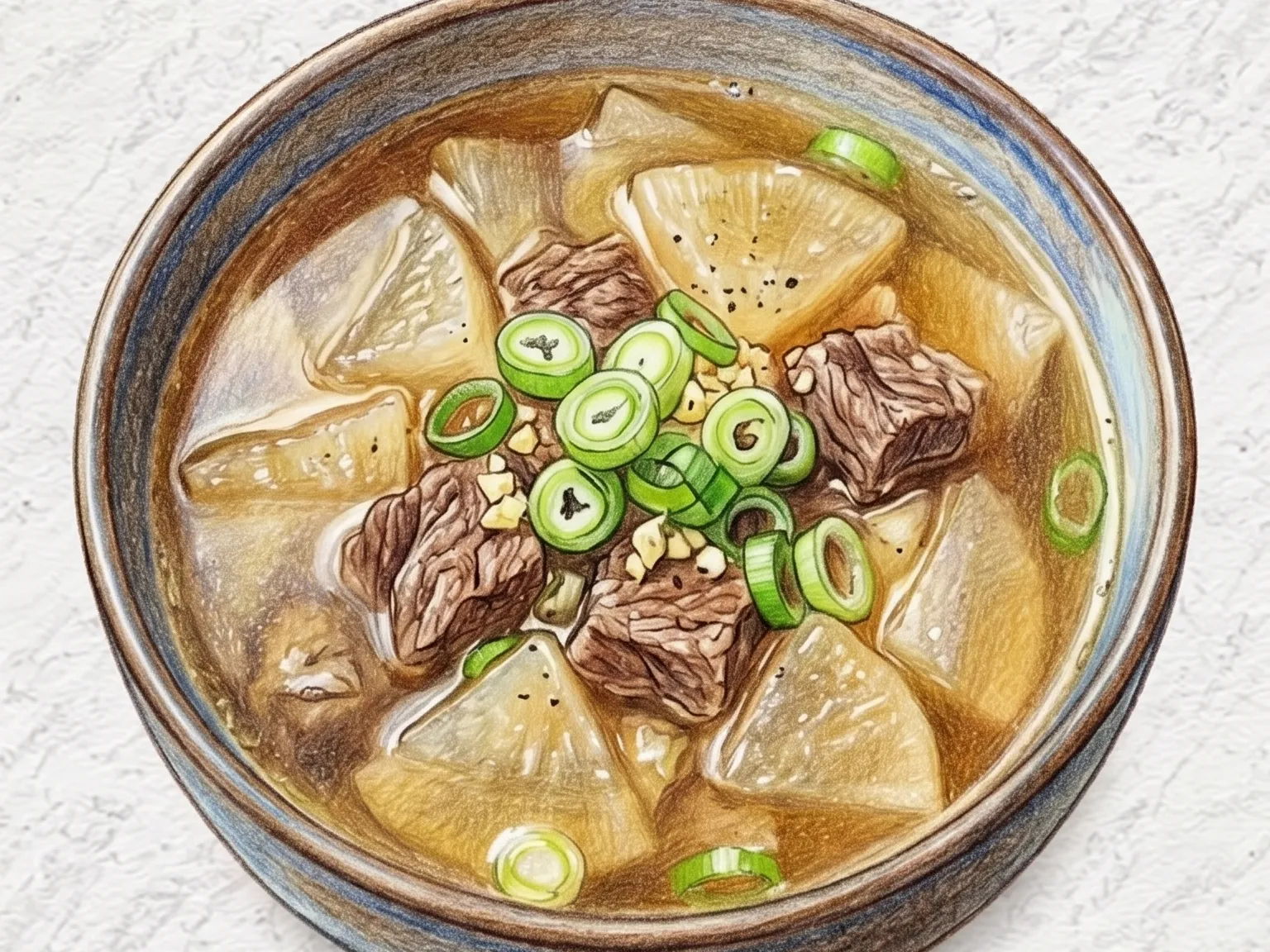 소고기 무국 찌개