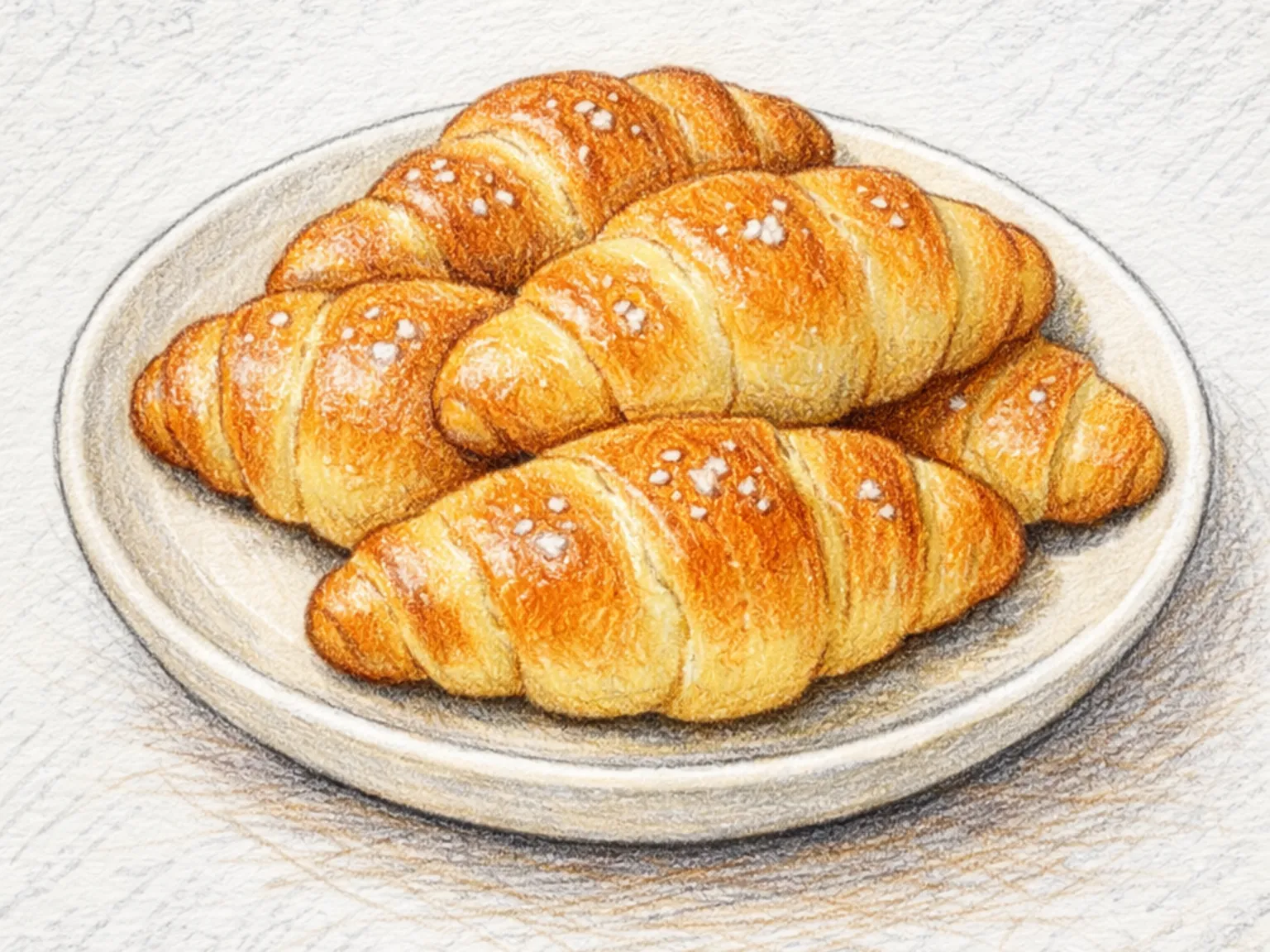 塩パン（韓国式バター入り塩ロールパン）