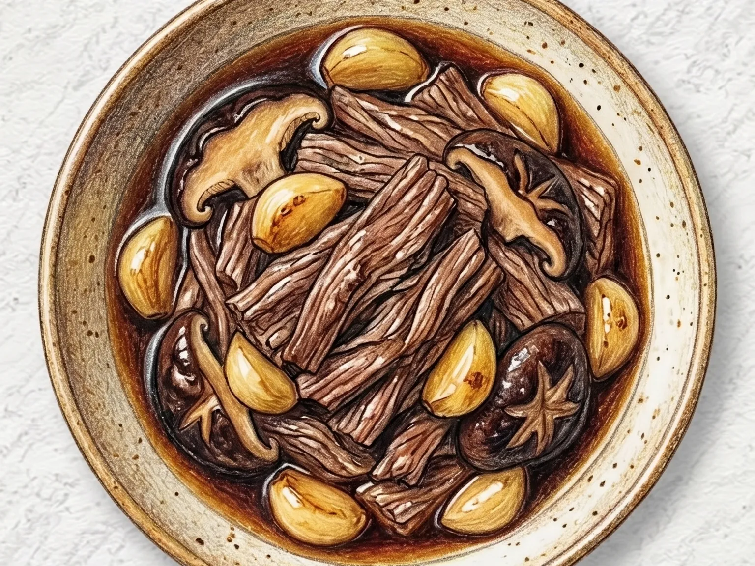 소고기버섯장조림