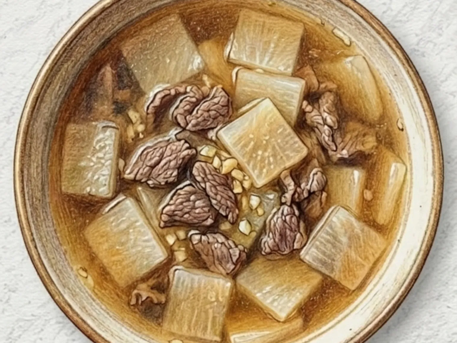 ソゴギ・ムグク(牛肉と大根のスープ)