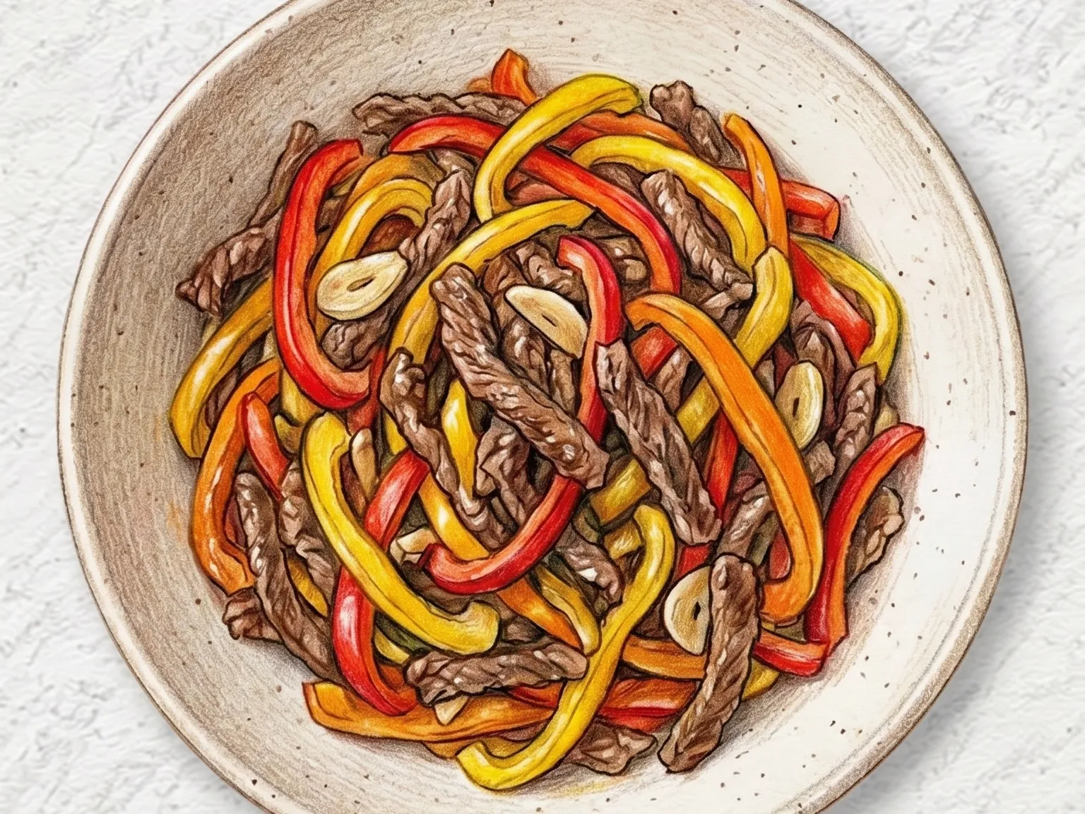 소고기 파프리카 볶음