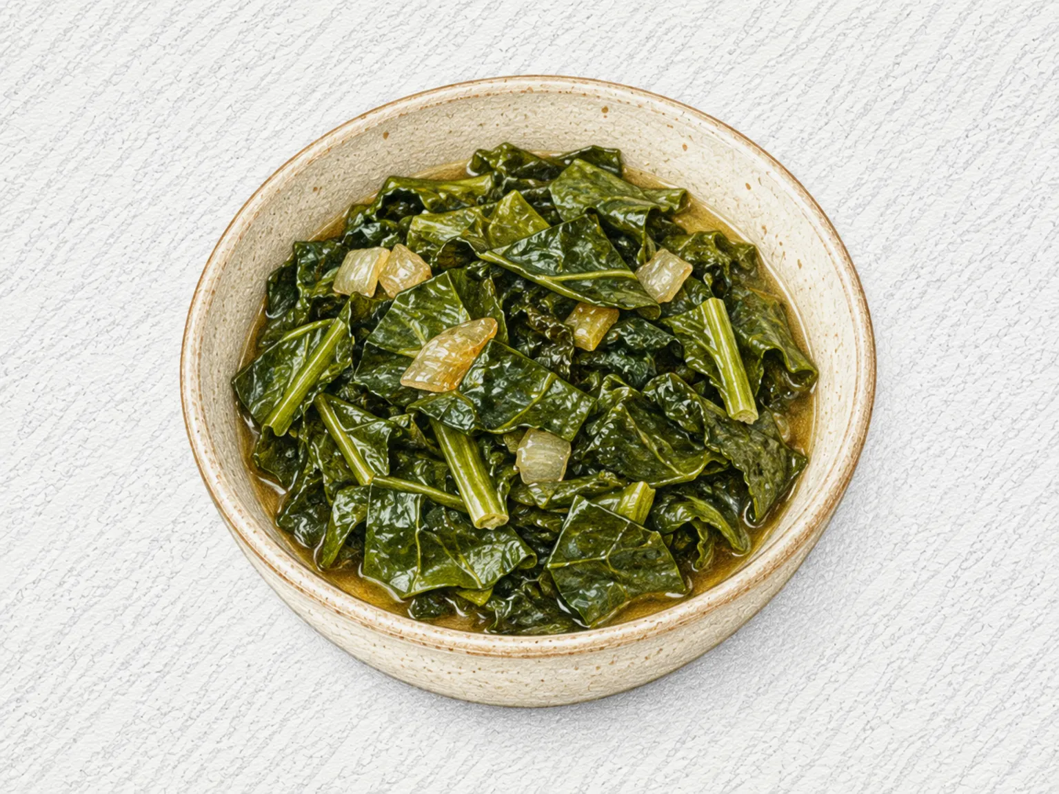 コラードグリーンの煮込み