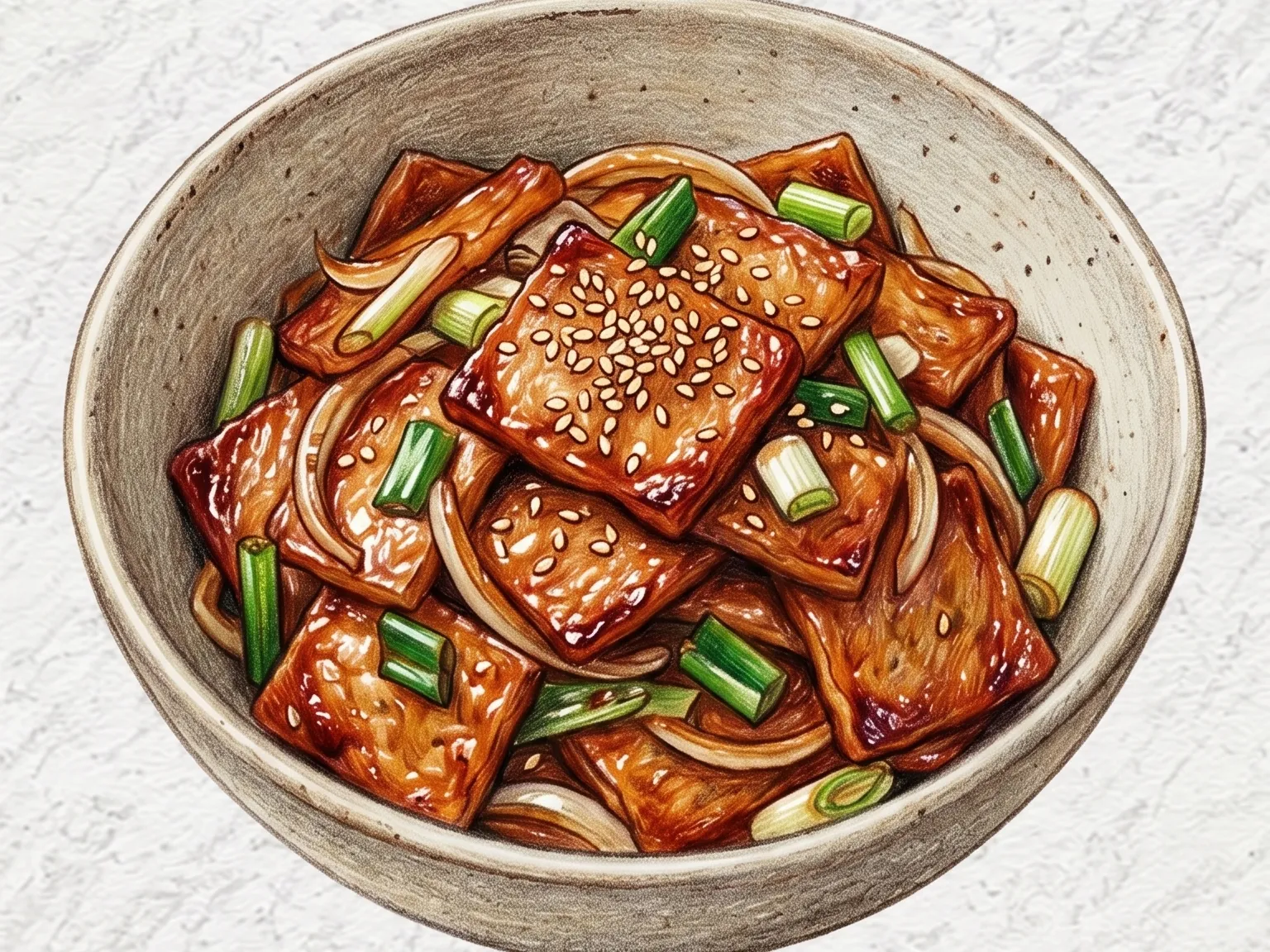 매콤 어묵볶음