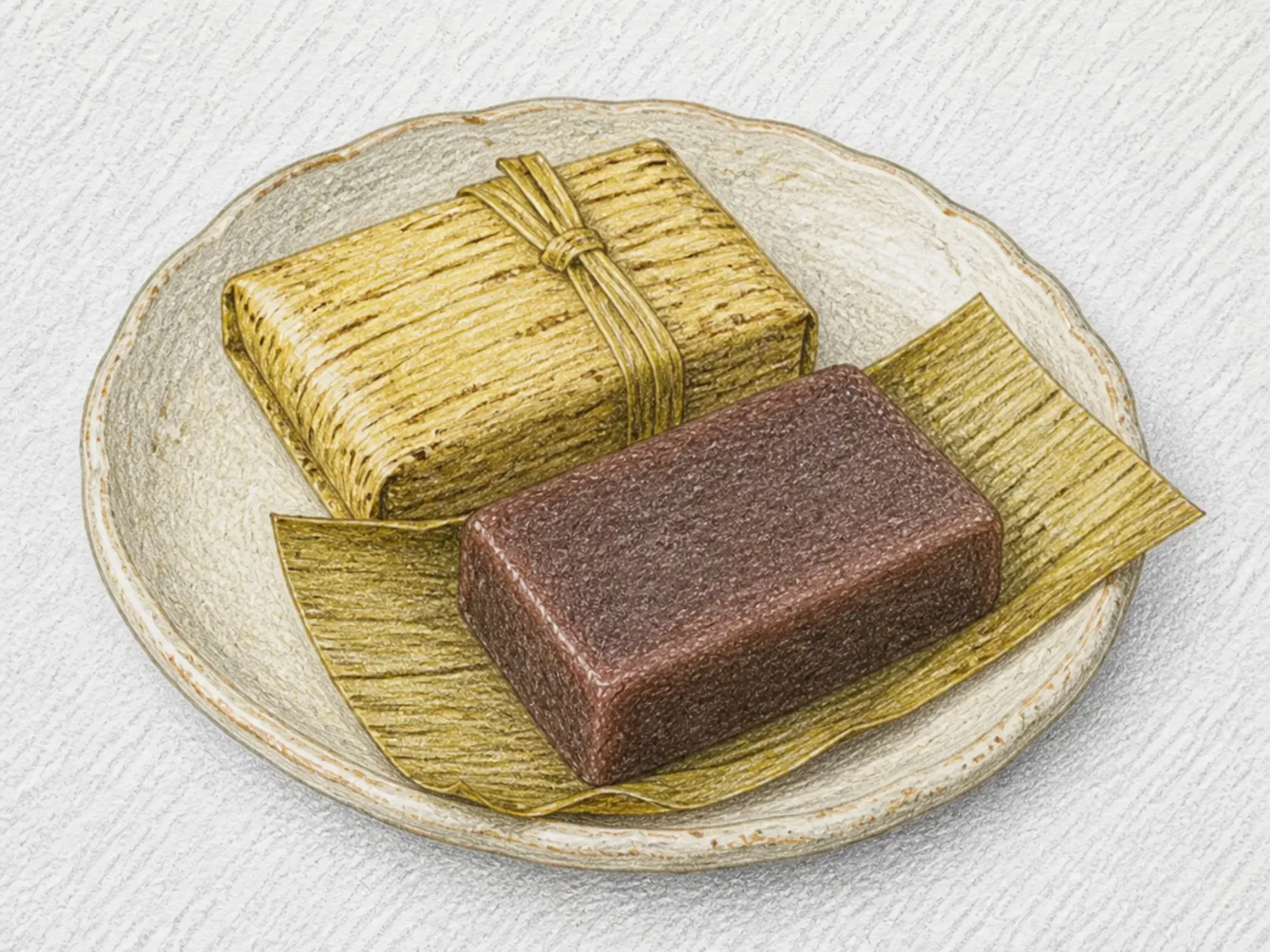 무시 뎃치요칸 (찐 팥양갱)