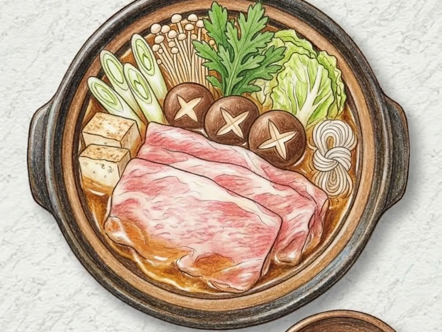 関東風すき焼き