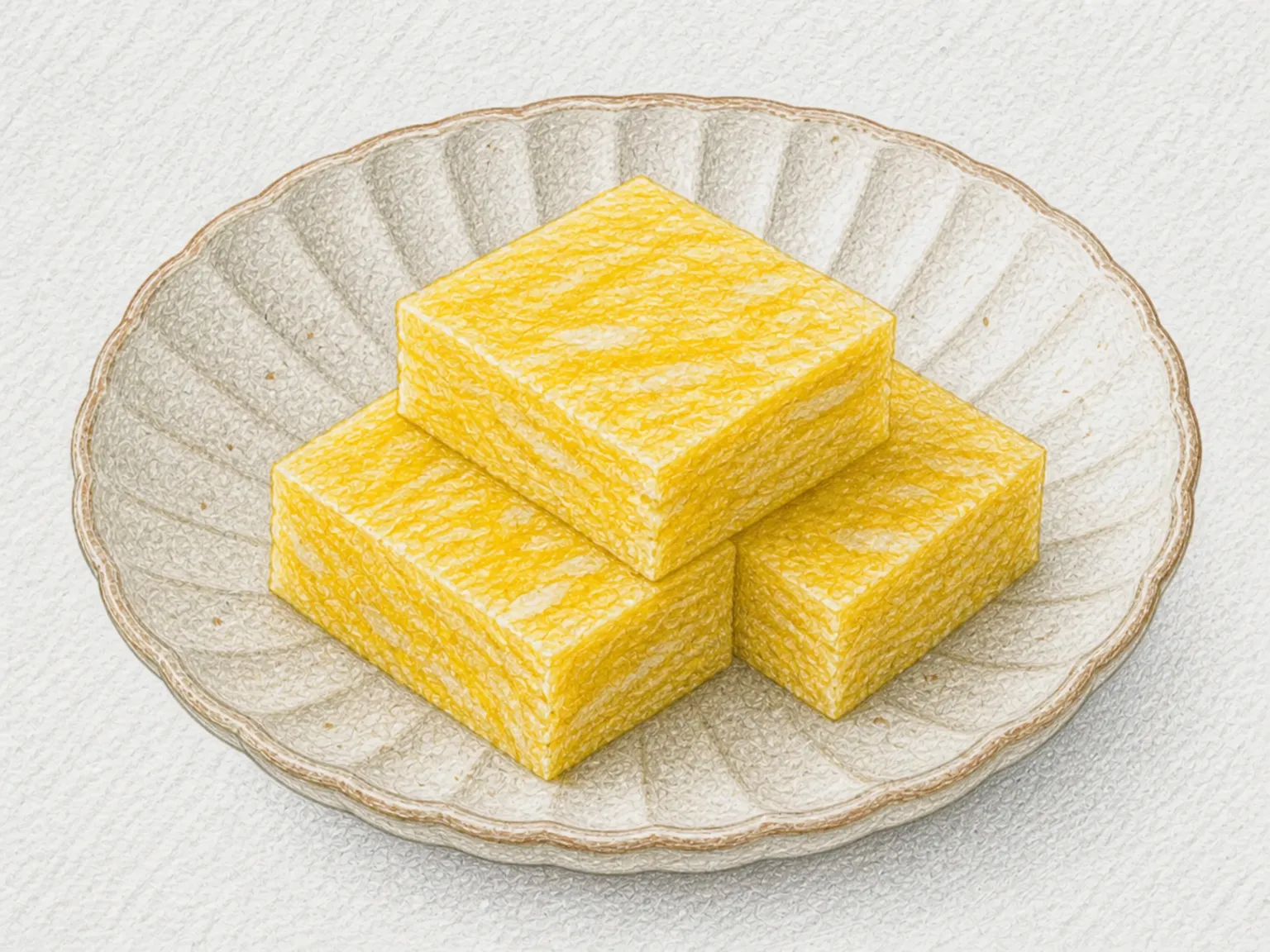 Tamago Kanten Sweet-Savory Egg Agar
