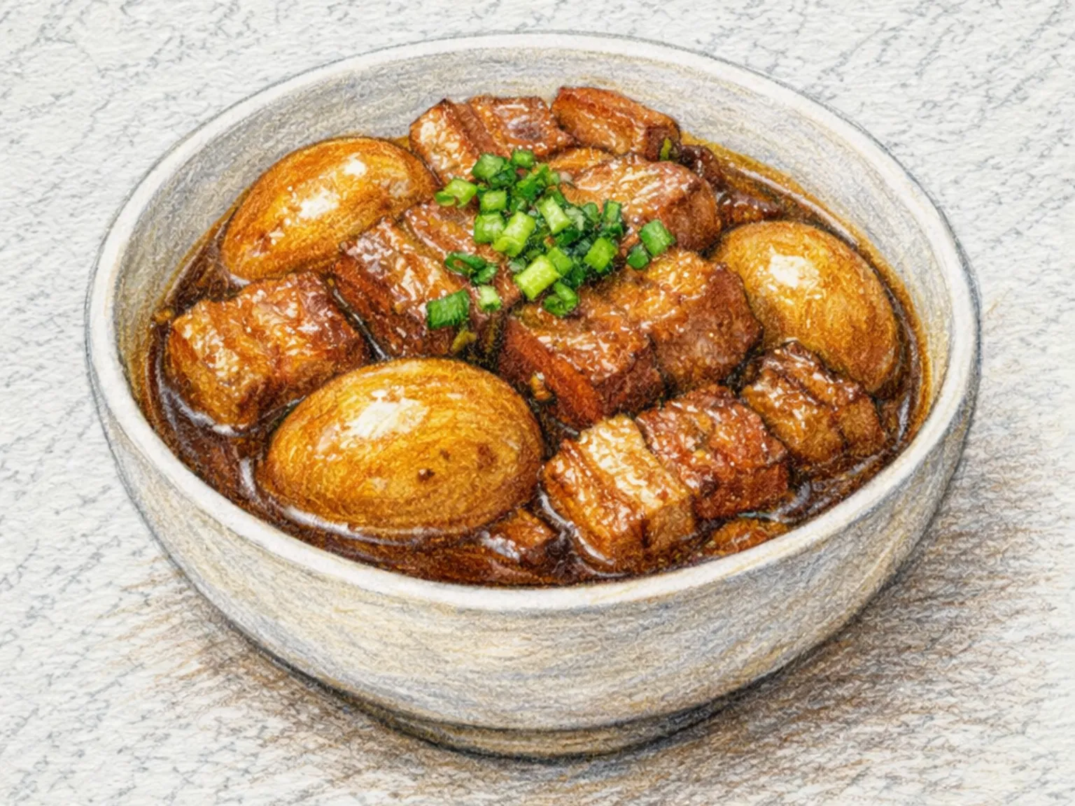 Thit Kho Trung (cerdo y huevos estofados al estilo vietnamita)