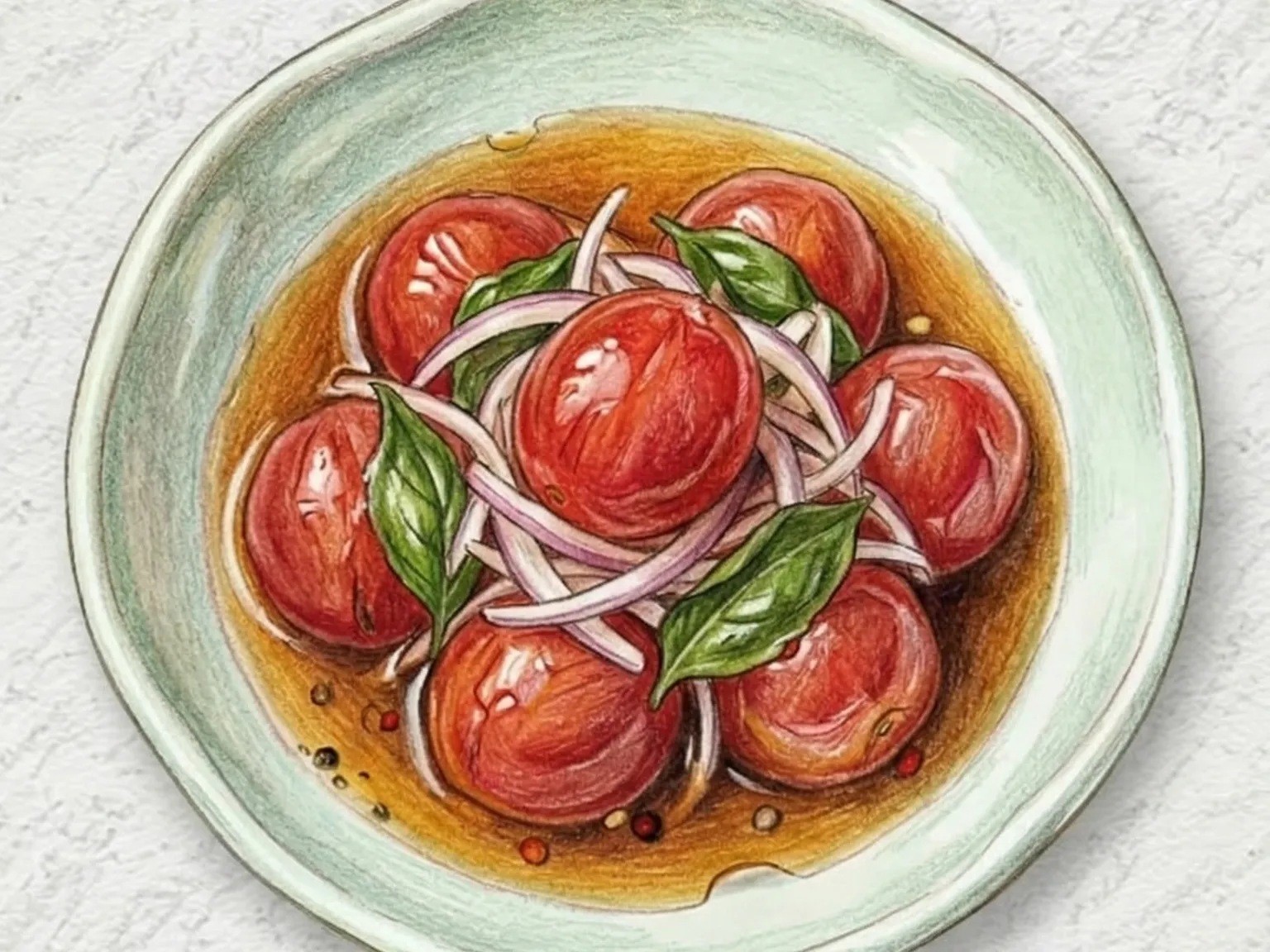 トマトジャンアチ(ミニトマトの醤油漬け)