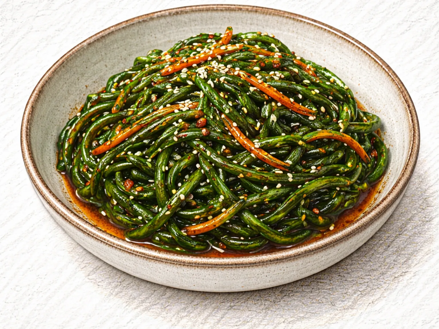 ひじきのコチュジャン和え(海藻の甘酸っぱ辛和え物)