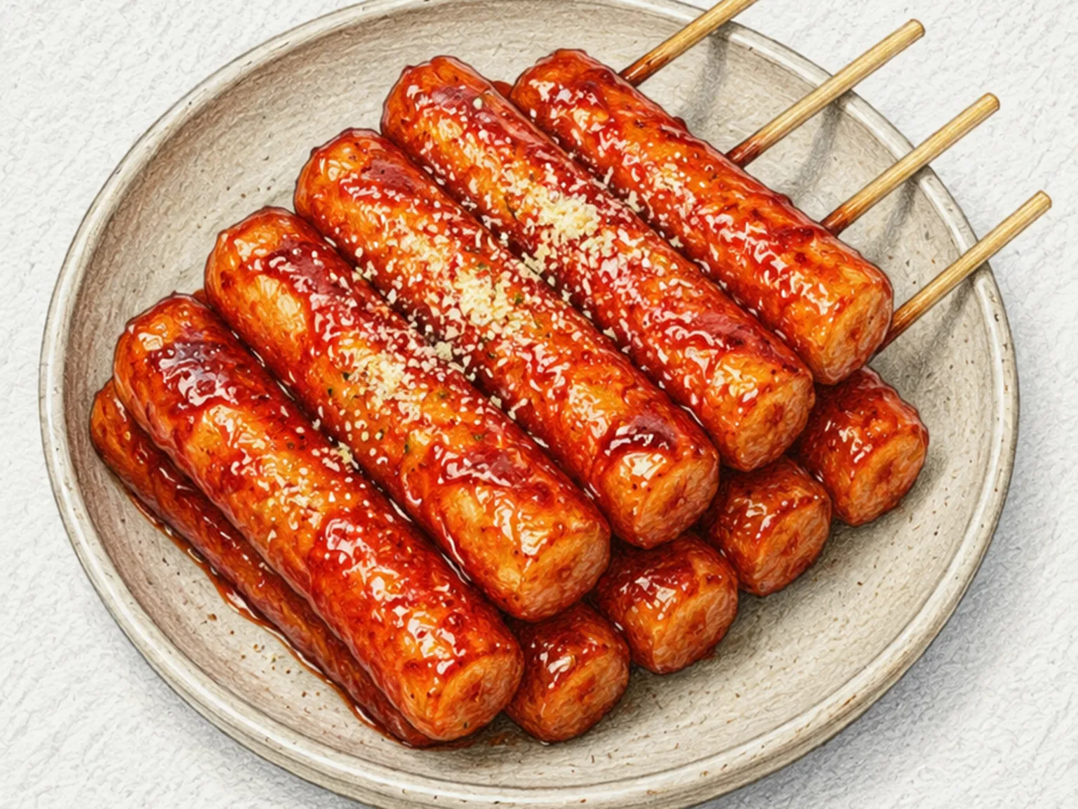 떡꼬치양념구이