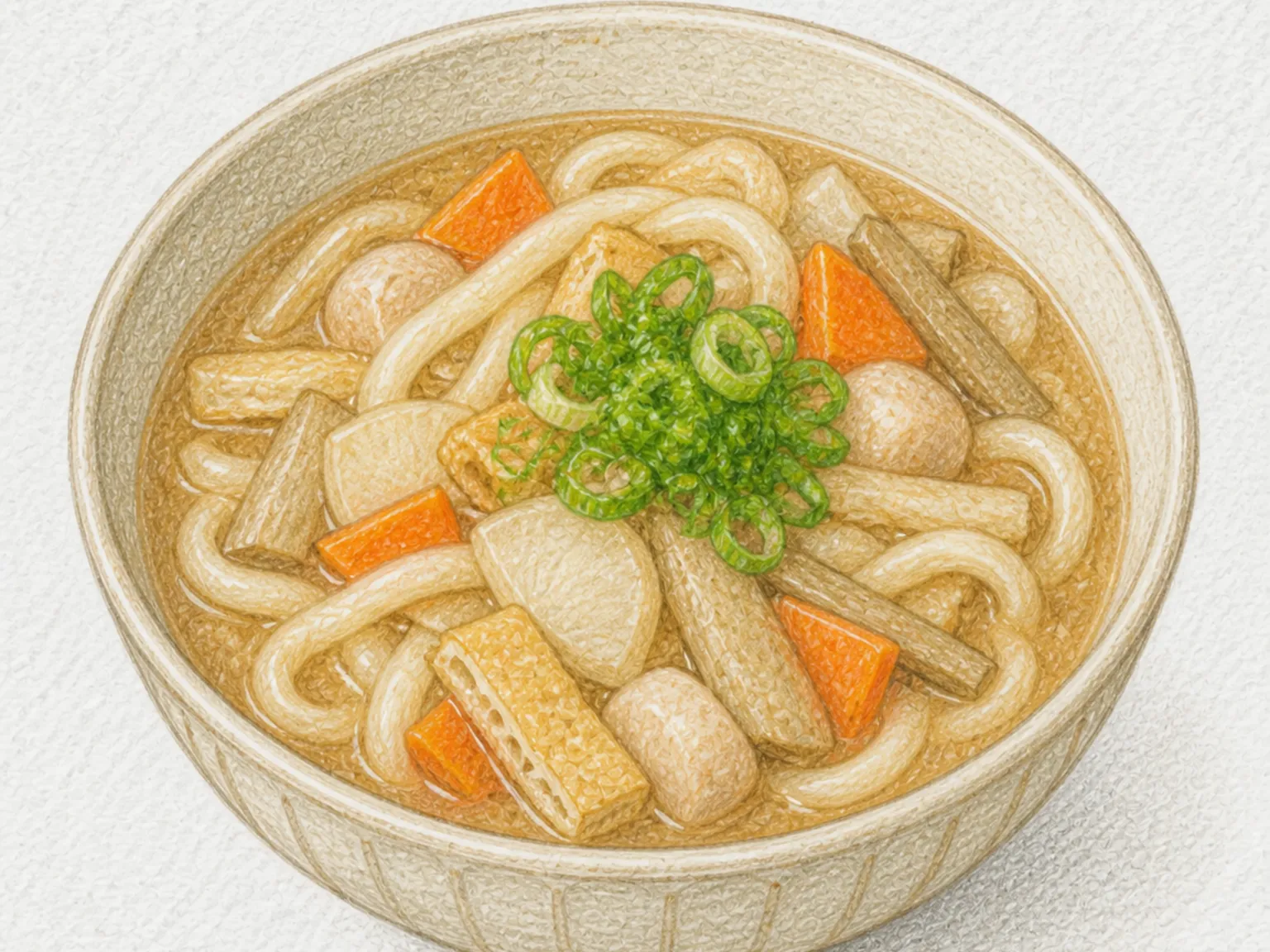 우치코미지루 (생면 된장우동국)