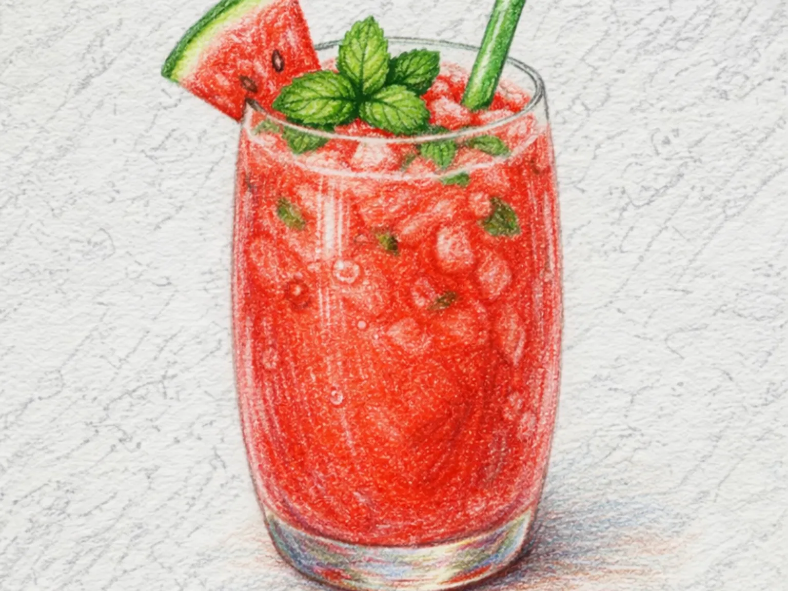 Subak Mint Juice (jugo de sandía y menta coreano)