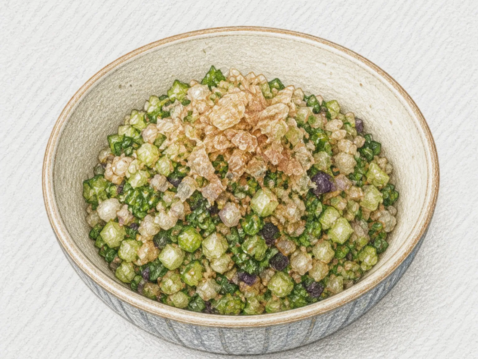 Yamagata Dashi (Finely Chopped Summer Vegetables)