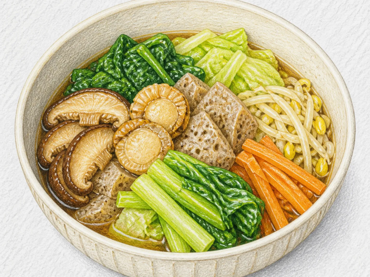 히야시루 (차가운 채소 다시절임)