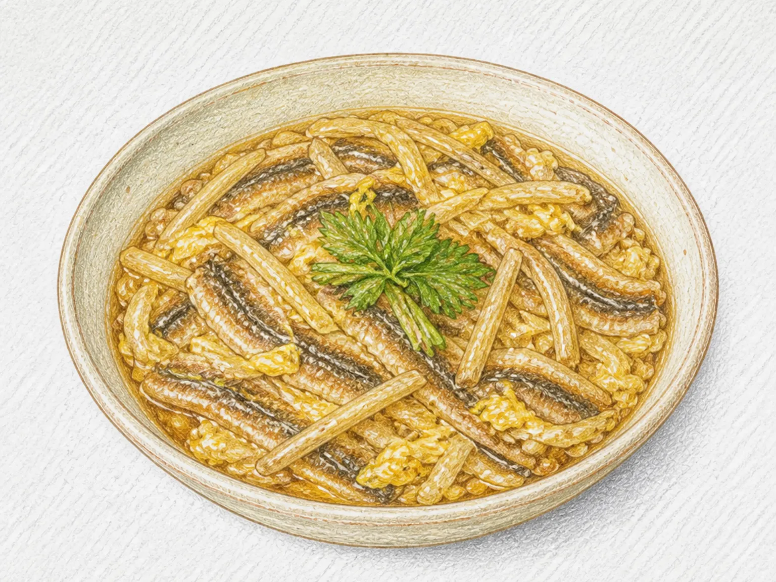야나가와나베 (미꾸라지 우엉 달걀전골)