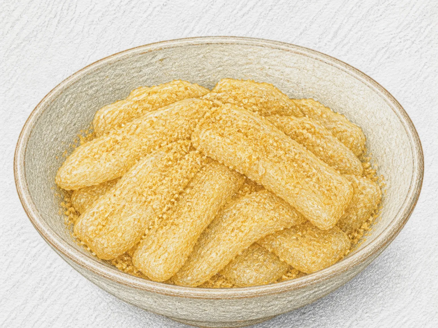 Yaseuma (Flat Wheat Ribbons with Kinako)