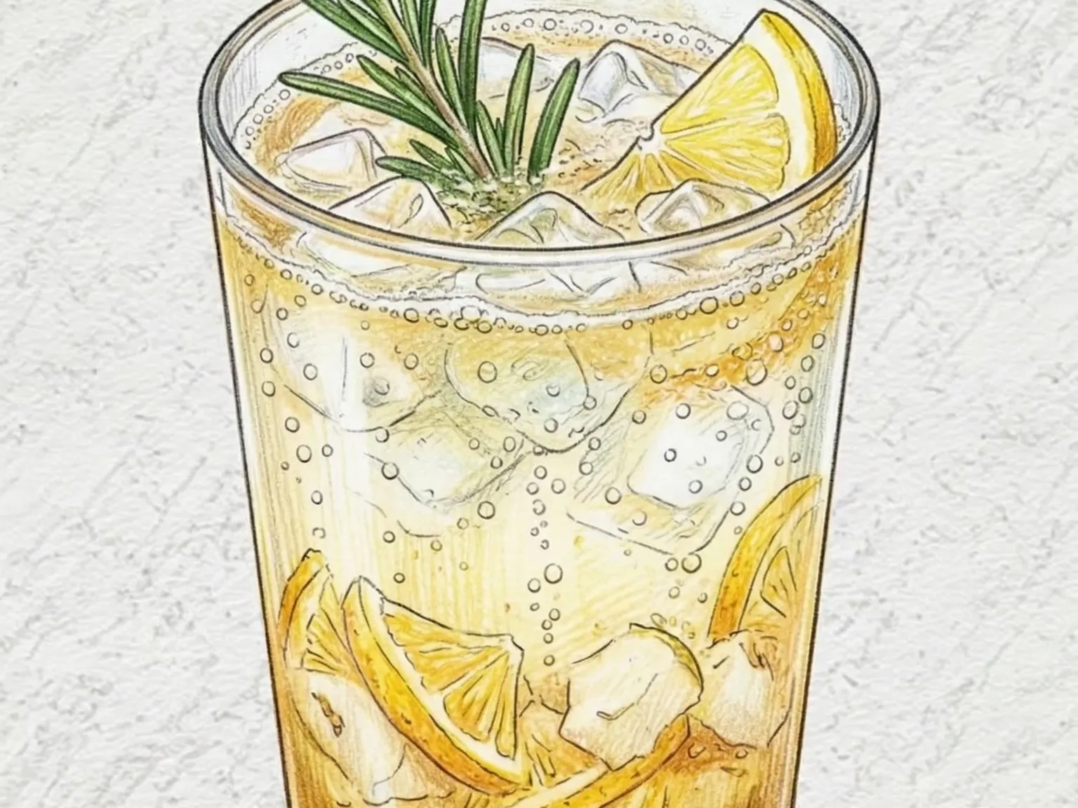 Korean Yuja Pear Sparkling Drink