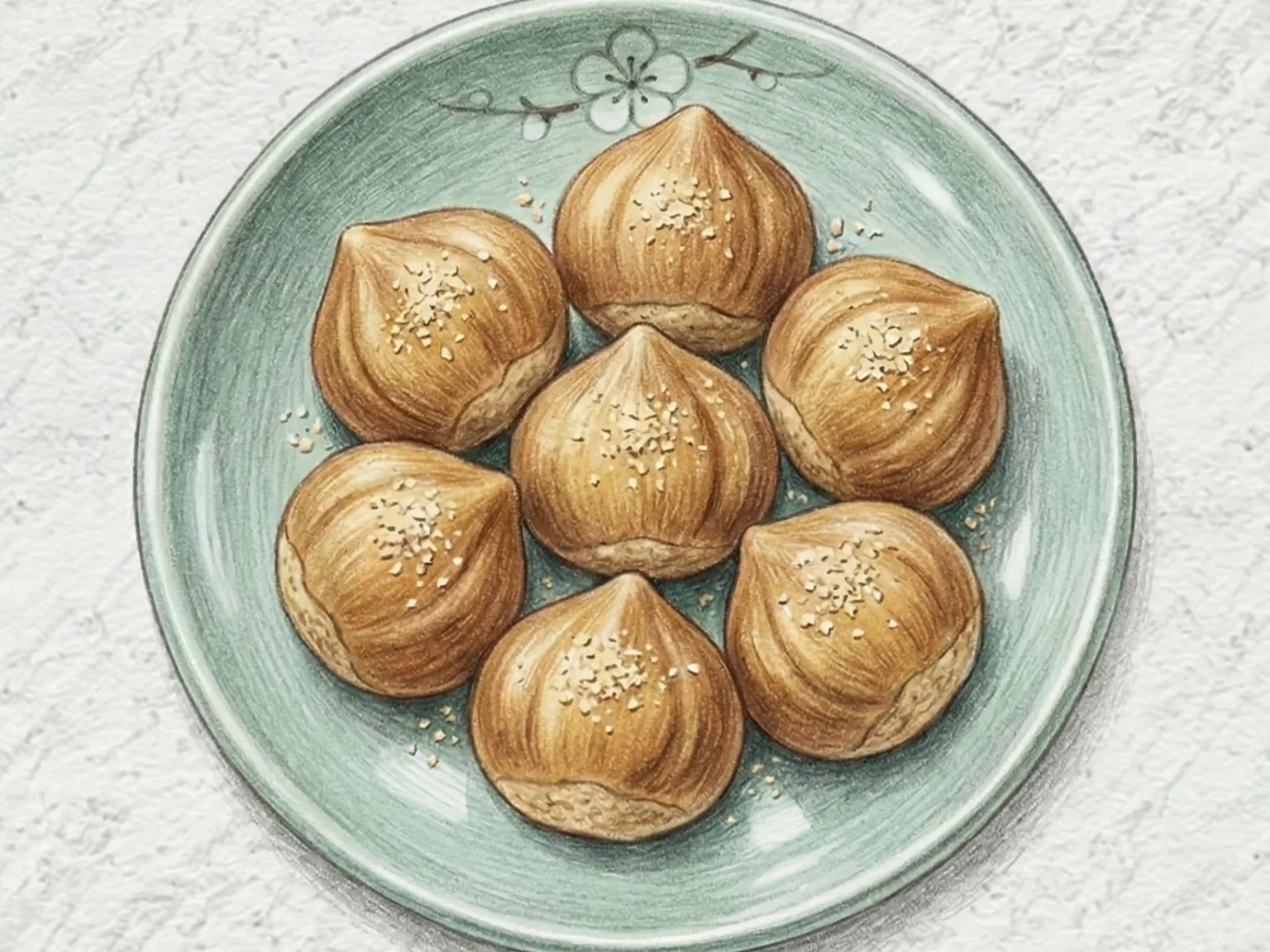 Yulran (doce de castanha coreano)