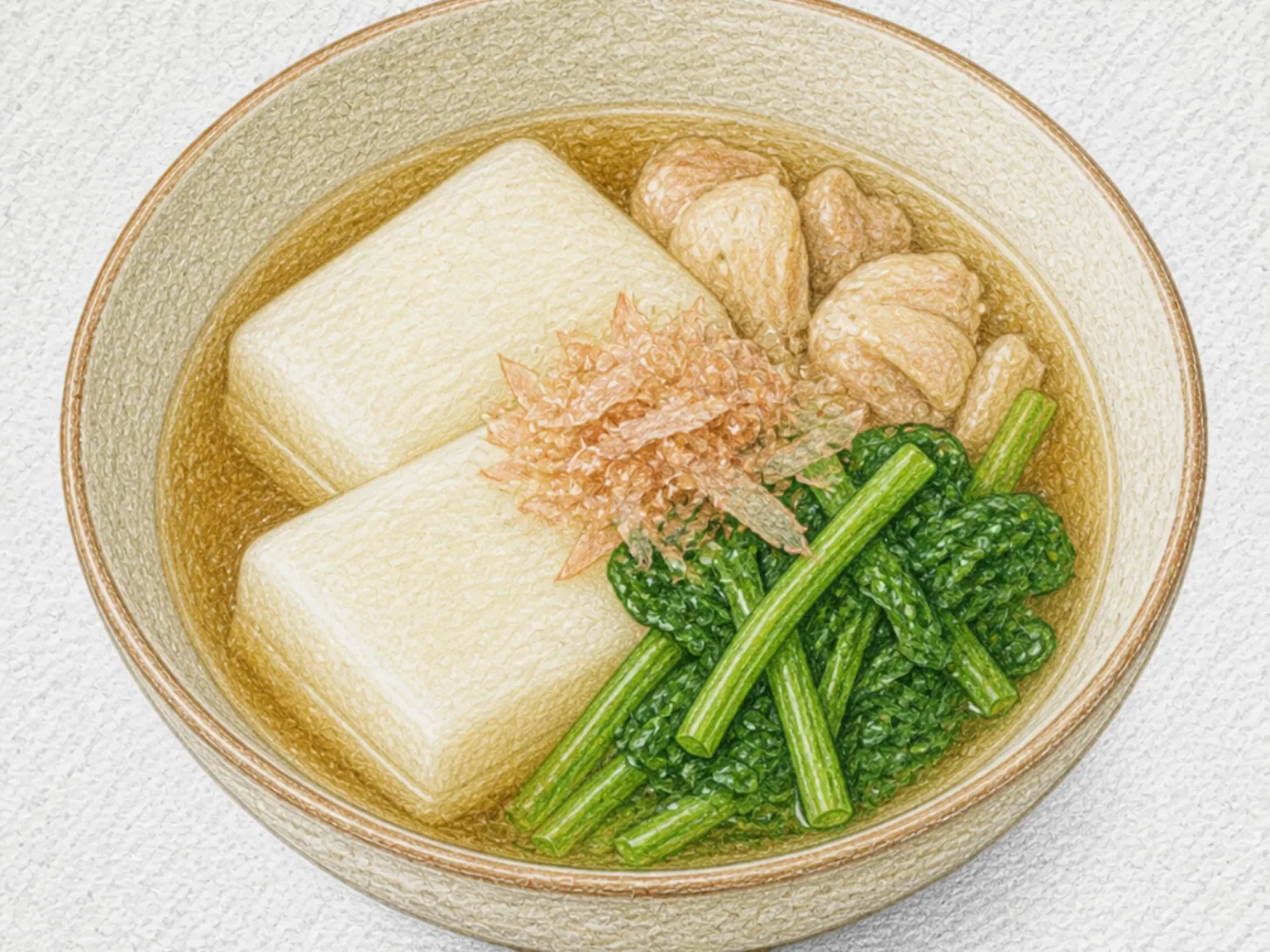 Aichi Zoni (Clear New Year Soup with Square Mochi)
